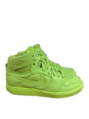 Nike Jordan 1 Retro Billie Eilish Ghost Green Hi Women's Shoe Size 12 #1159